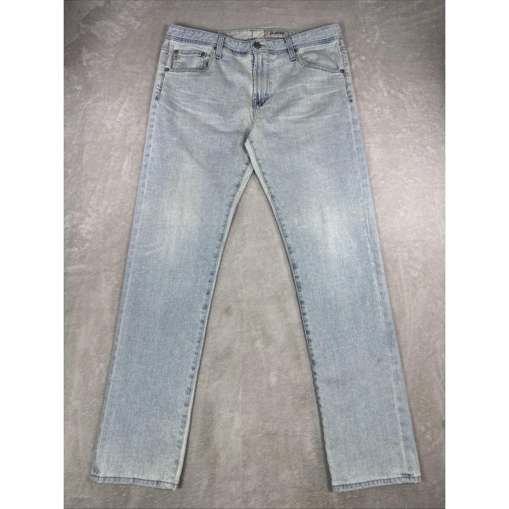 AG Adriano Goldschmied The Tellis Jeans Mens 36X33 Blue Modern Slim Fit Denim